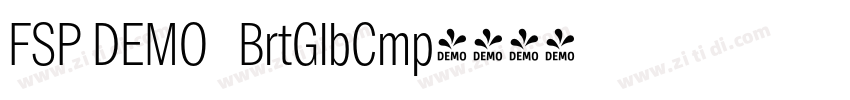 FSP DEMO   BrtGlbCmp字体转换